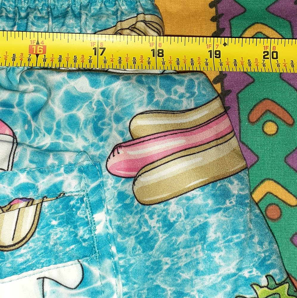 Neff Pool Float All Over Print Board Shorts Swimm… - image 5